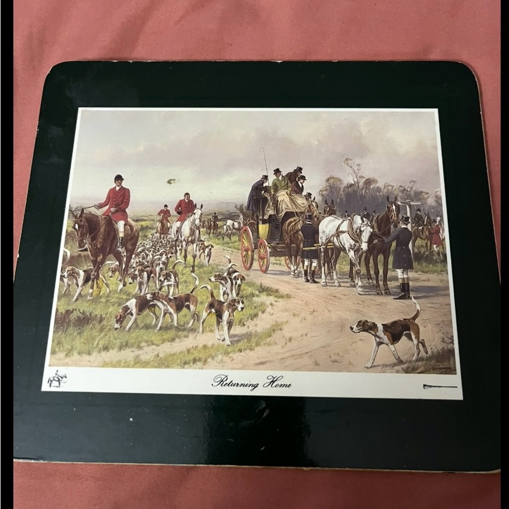 1 Equestrian Scene Art Print Signed “Coming Home”